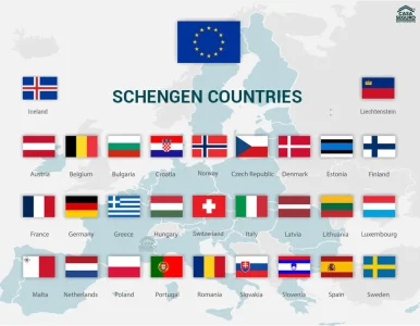 Có visa Schengen được miễn visa những nước nào